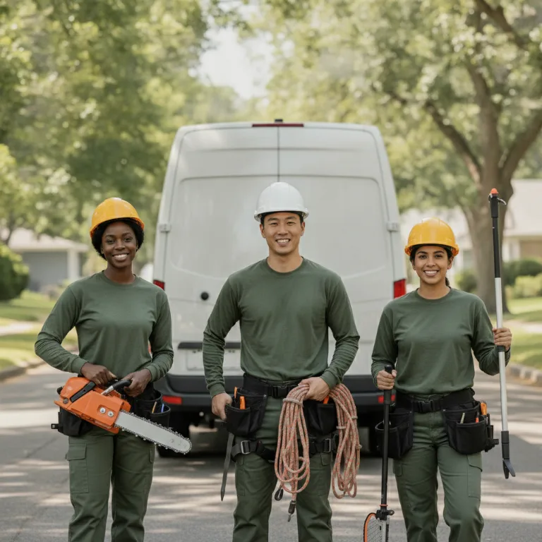 Tree Removal team in Meridian